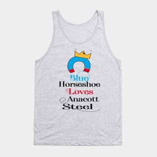 Blue Horesshoe Loves Anacott Steel Tank Top